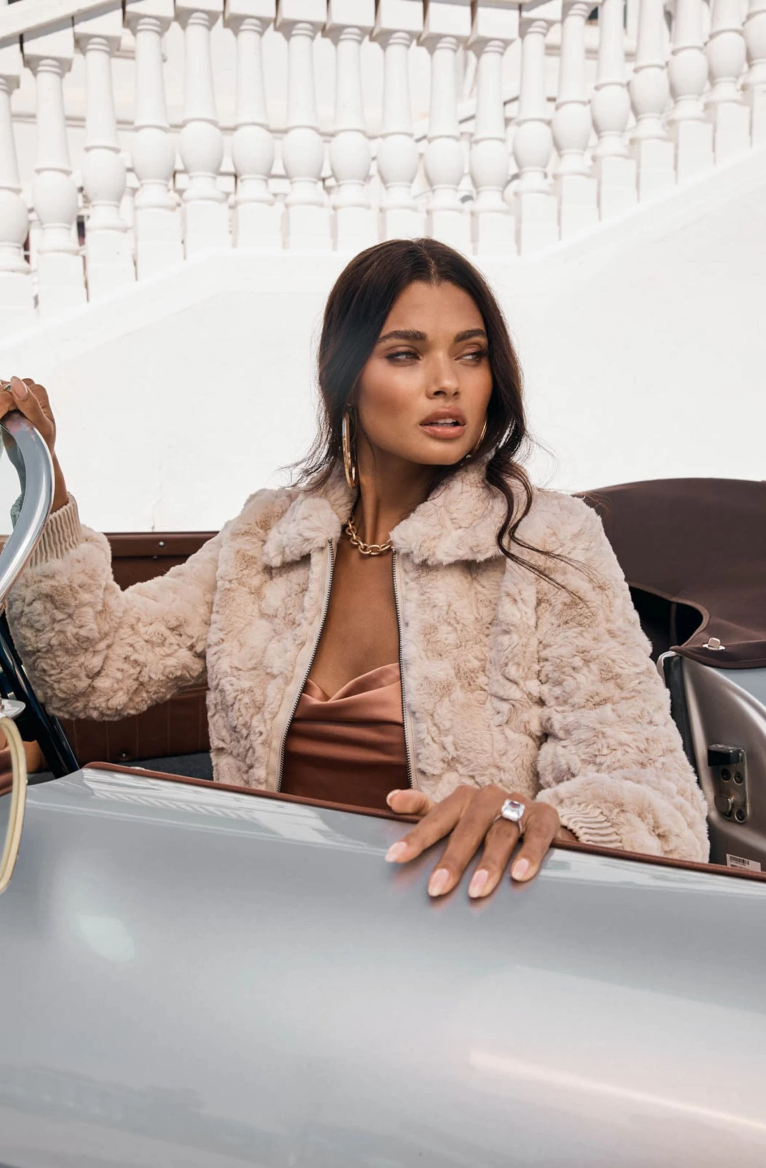 Suzanne Faux Fur Jacket 9 Suzanne Faux Fur Jacket - Image 7