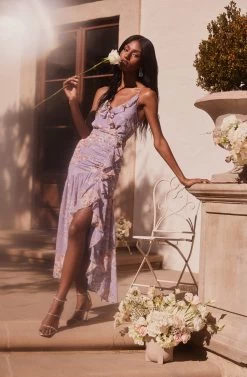 Kiana Floral Ruched Midi Dress -Chic Outfit Shop 22 01 26 LOOK 02 0048