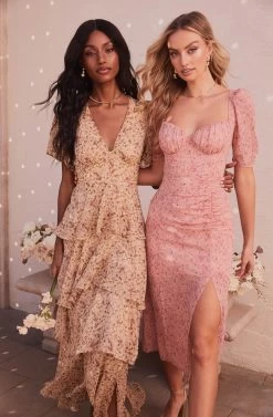 Tayla Floral Ruffle Maxi Dress -Chic Outfit Shop 22 01 26 LOOK 05 0198