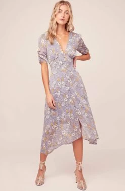 Soleil Floral Midi Dress