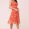 Blended Floral Dress -Chic Outfit Shop ACDR100110 CORALDITSY 2
