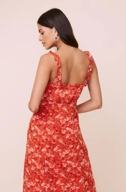 Blended Floral Dress -Chic Outfit Shop ACDR100110 CORALDITSY 5