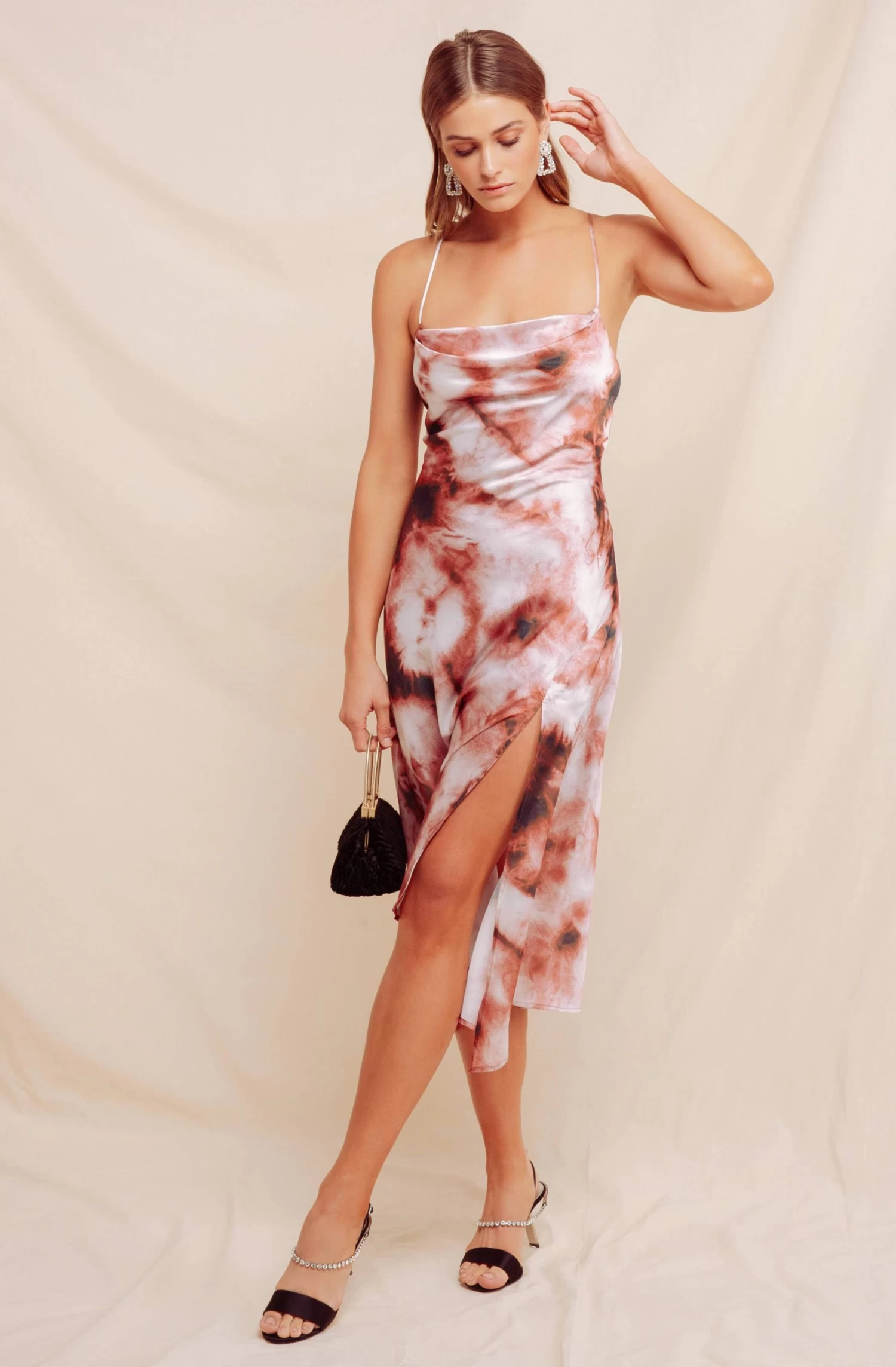 Gaia Tie Dye Midi Dress 3 Gaia Tie Dye Midi Dress