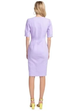 Logan Midi Dress 15 Logan Midi Dress -Chic Outfit Shop ACDR100154 LILAC 3