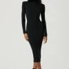 Abilene Long Sleeve Turtleneck Midi Sweater Dress 2 Abilene Long Sleeve Turtleneck Midi Sweater Dress -Chic Outfit Shop ACDR100970 BLACK 1555 c2a34d21 6ec7 41e1 90b2 284b1ff7c728