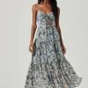 Brandy Floral Cinched Front Cutout Maxi Dress 1 Brandy Floral Cinched Front Cutout Maxi Dress -Chic Outfit Shop ACDR101239 BLUE PURPLEFLORAL 1 74862b1d a566 4b7c b399 5af949c808ed