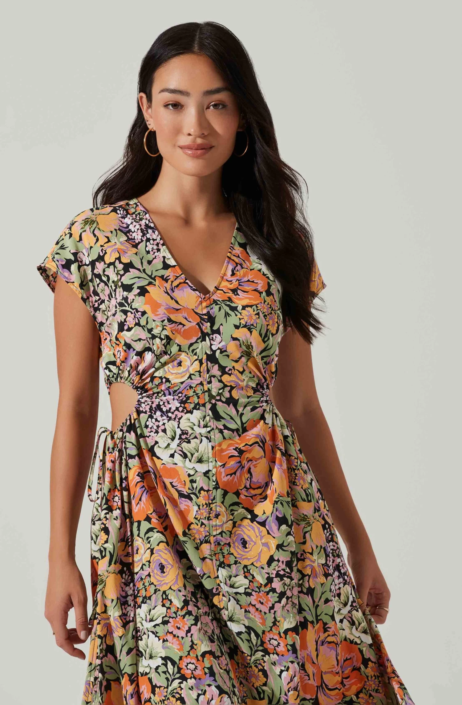 Miranda Floral Print Midi Dress 4 Miranda Floral Print Midi Dress - Image 2