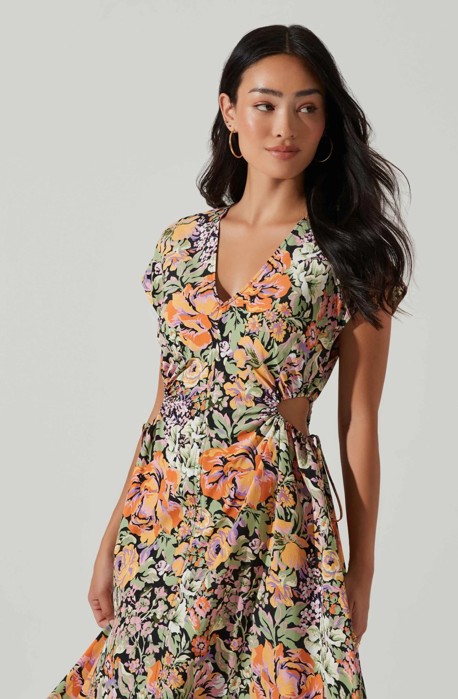 Miranda Floral Print Midi Dress 5 Miranda Floral Print Midi Dress - Image 3