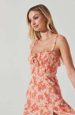 Chic Outfit Shop -Chic Outfit Shop ACDR101374 ORANGEFLORAL 3 c3f9f0a0 dfad 43f2 86b3 9f9b436ba2f9