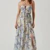 Rozina Floral Cutout Maxi Dress