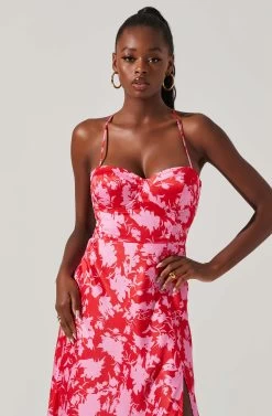 Chic Outfit Shop -Chic Outfit Shop ACDR101545 REDPINKMULTI 2