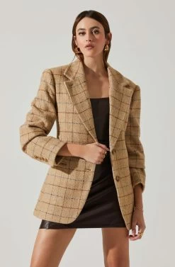 Carmen Strapless Faux Leather Mini Dress -Chic Outfit Shop ACDR101787L DARKBROWN 4