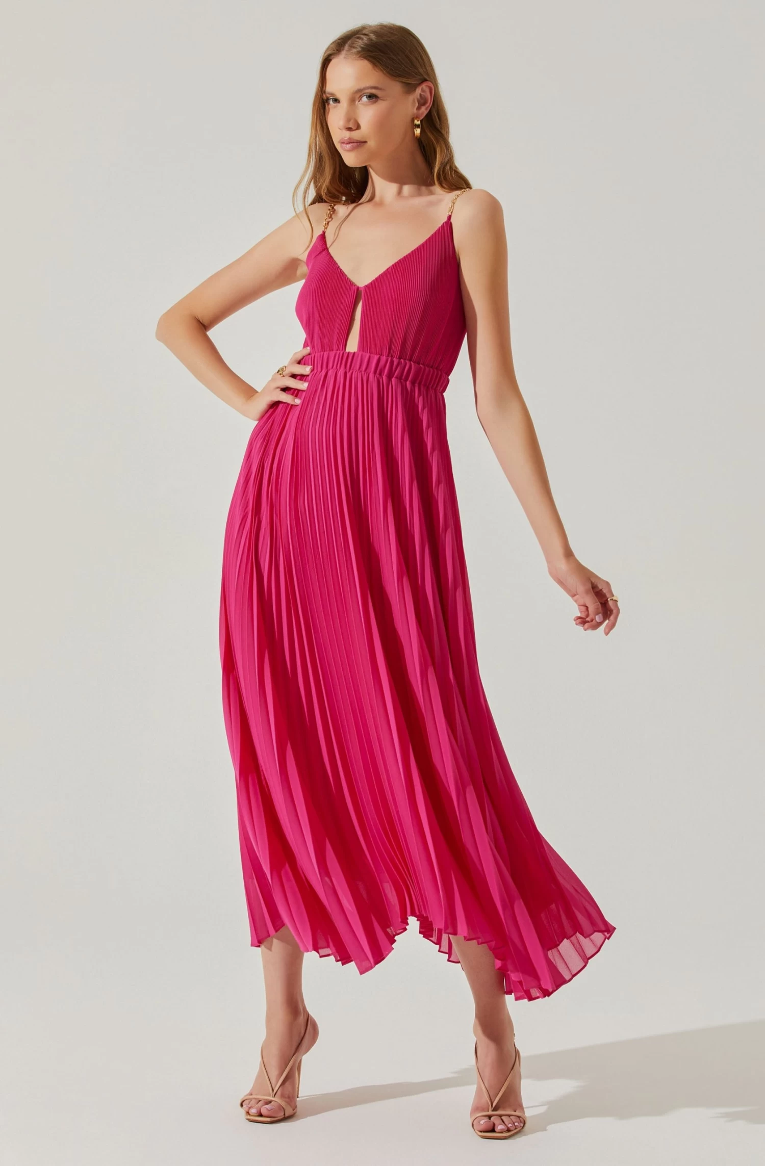 Loralee Pleated Midi Dress 6 Loralee Pleated Midi Dress - Image 4