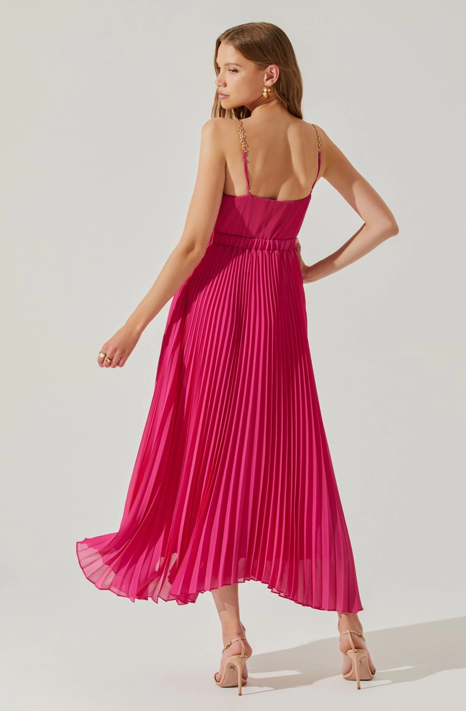 Loralee Pleated Midi Dress 8 Loralee Pleated Midi Dress - Image 6