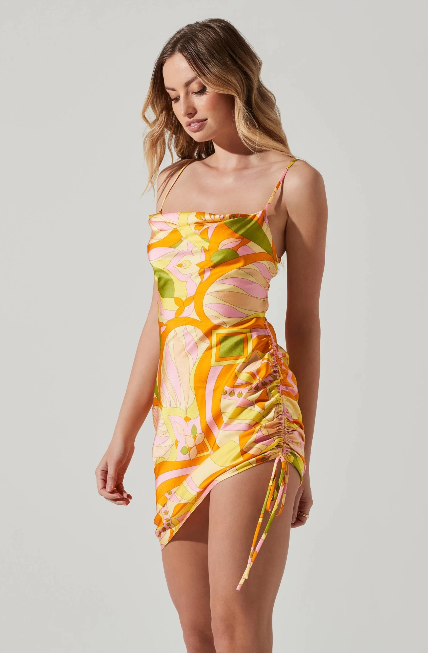 Damita Ruched Mini Dress 6 Damita Ruched Mini Dress - Image 4