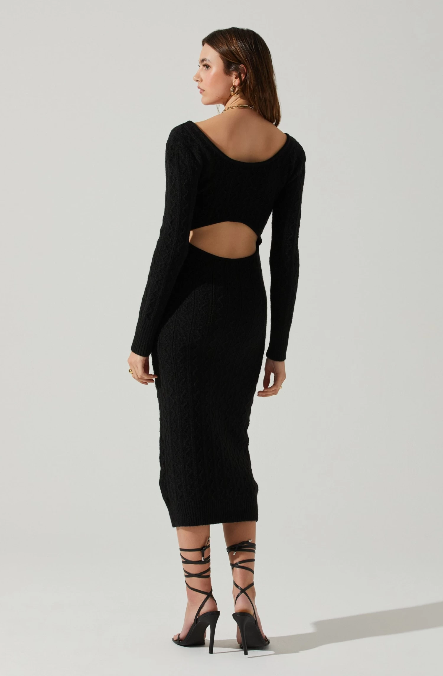 Regina Cutout Midi Sweater Dress 8 Regina Cutout Midi Sweater Dress - Image 6
