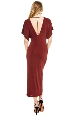 Kiera Dress 13 Kiera Dress -Chic Outfit Shop ACDR94576 WINE 03