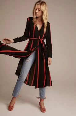 Copy Of Long Sleeve Front Tie Dress