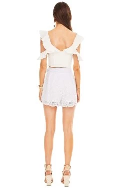 Sutton Shorts 9 Sutton Shorts -Chic Outfit Shop ACP6444 PALE BLUE STRIPE 03