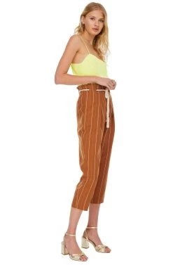 Neo Pants -Chic Outfit Shop ACP7024 PAPAYA STRIPE 02