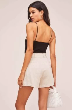 Sophia Shorts -Chic Outfit Shop ACP7050 NATURAL 6A