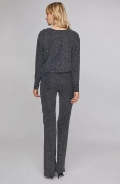 Boogie Down Pants 7 Boogie Down Pants -Chic Outfit Shop ACP7099 RAINBOW METALLIC 2