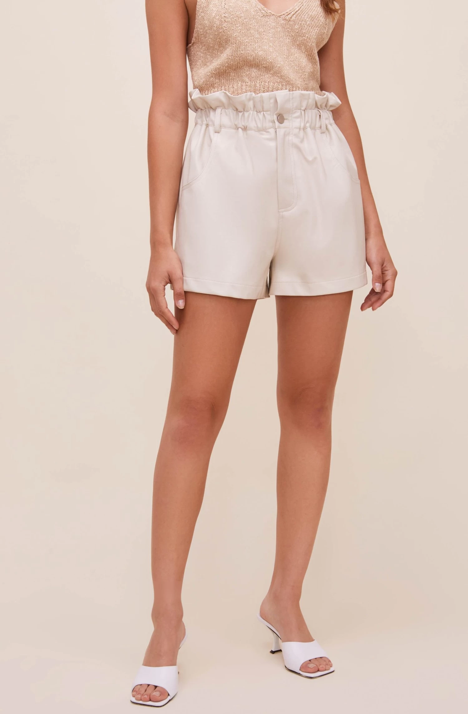 Petunia Faux Leather Shorts 6 Petunia Faux Leather Shorts - Image 4