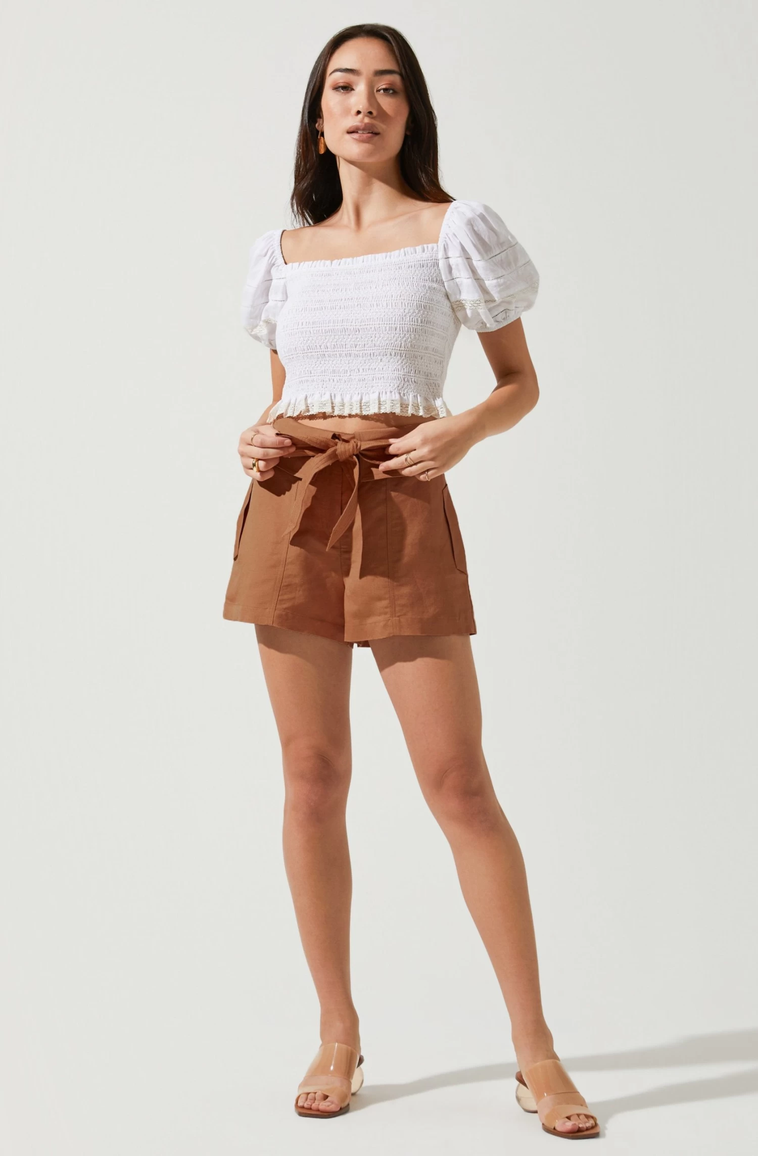 Kenia Tie Waist Shorts 3 Kenia Tie Waist Shorts