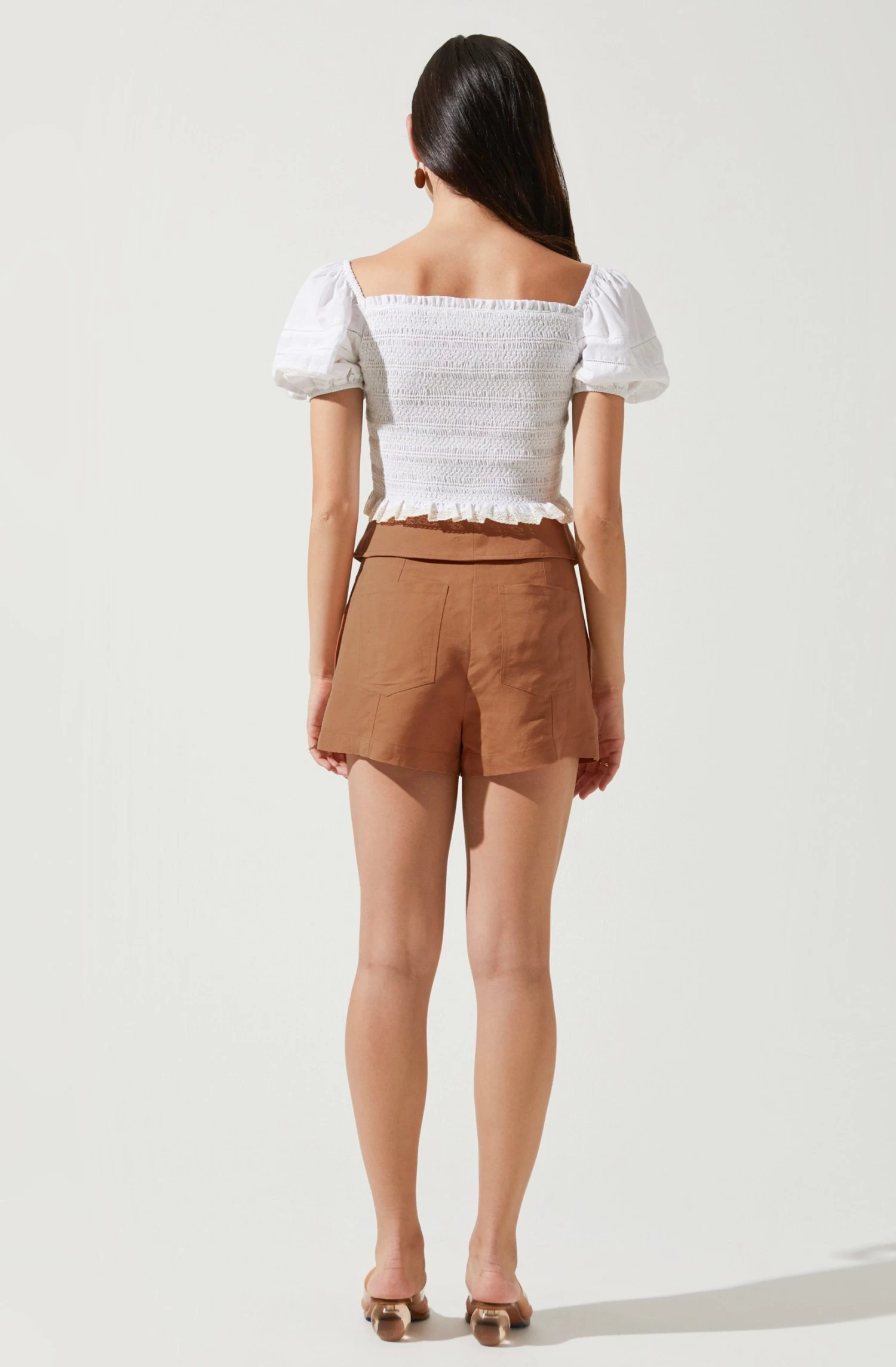 Kenia Tie Waist Shorts 5 Kenia Tie Waist Shorts - Image 3