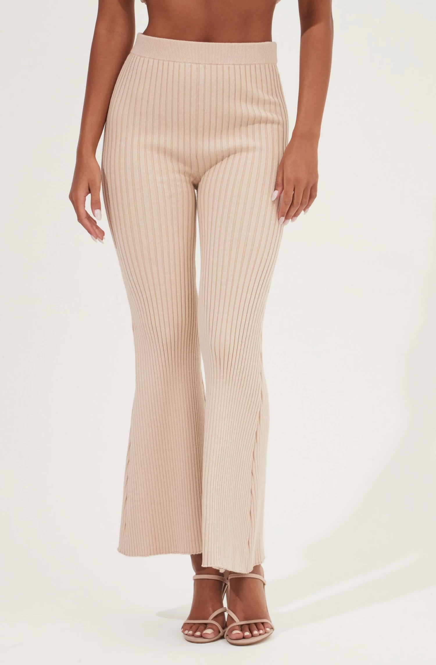 Maida Ribbed Knit Flare Pants 10 Maida Ribbed Knit Flare Pants - Image 8