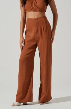 Sayla Wide Leg Pants 15 Sayla Wide Leg Pants -Chic Outfit Shop ACP7246TX CARAMEL 2