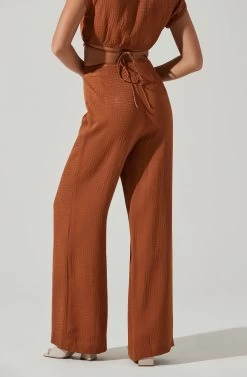 Sayla Wide Leg Pants 16 Sayla Wide Leg Pants -Chic Outfit Shop ACP7246TX CARAMEL 3