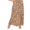 Midi A-Line Skirt 2 Midi A-Line Skirt -Chic Outfit Shop ACS9022 LEOPARD PRINT 00