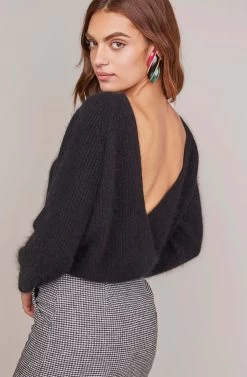 Trina Mini Skirt 10 Trina Mini Skirt -Chic Outfit Shop ACS9031 BLACK WHITE HOUNDSTOOTH 5A