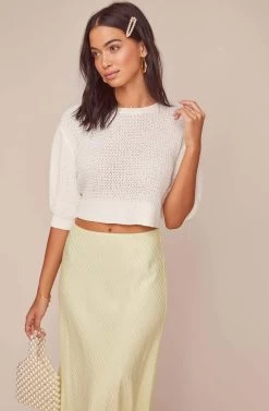 Nava Midi Skirt -Chic Outfit Shop ACS9045B CELERY 4