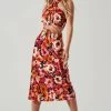 Nava Floral Midi Skirt