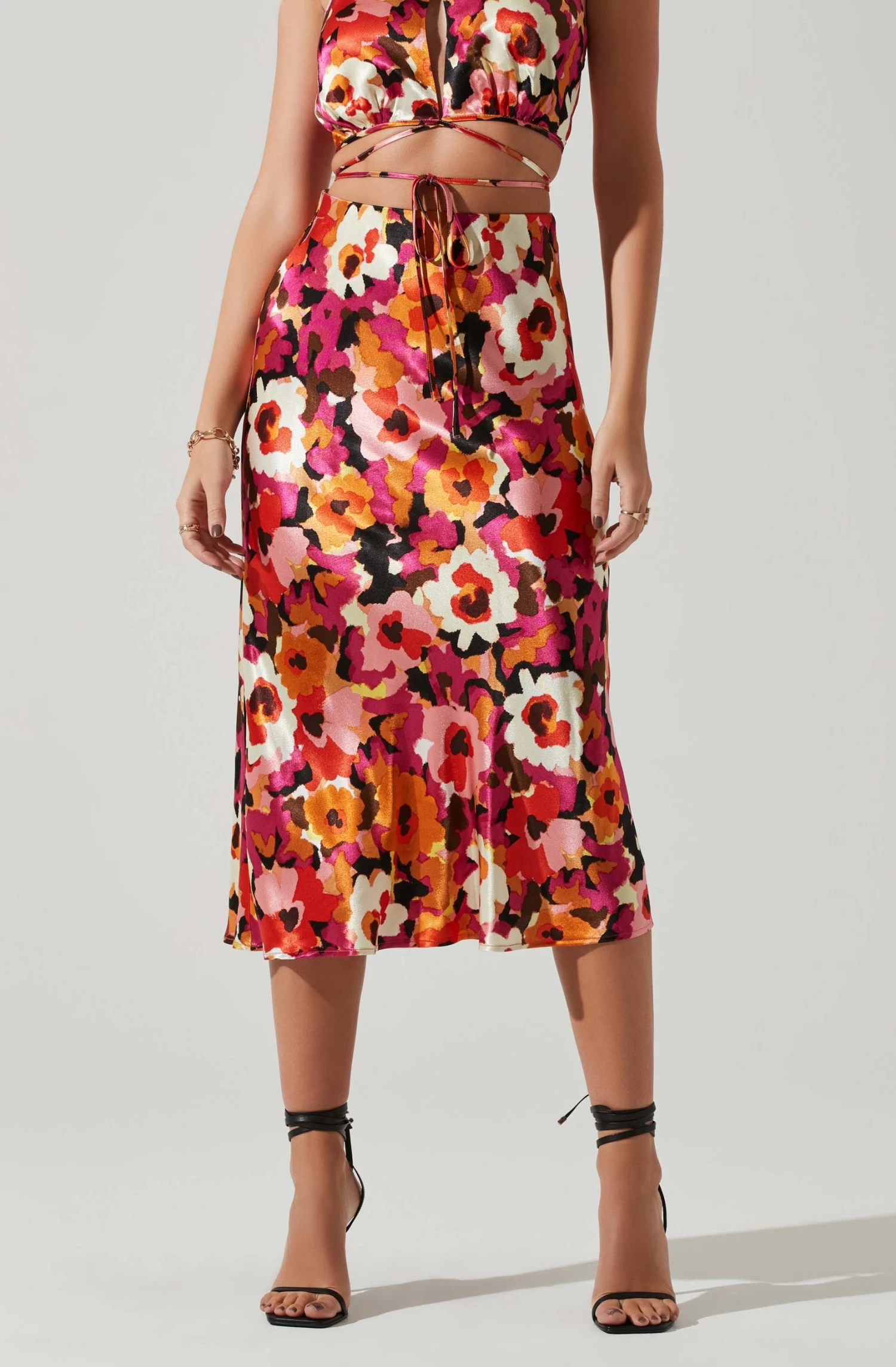 Nava Floral Midi Skirt 4 Nava Floral Midi Skirt - Image 2