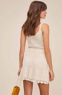 Koa Crochet Skirt -Chic Outfit Shop ACS9048 NATURAL 6