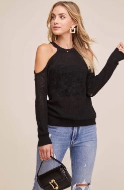 Janet Sweater -Chic Outfit Shop ACT12348 BLACK 4