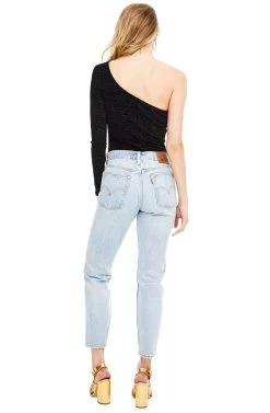 Alina Bodysuit -Chic Outfit Shop ACT12829 BLACK SPARKLE 03