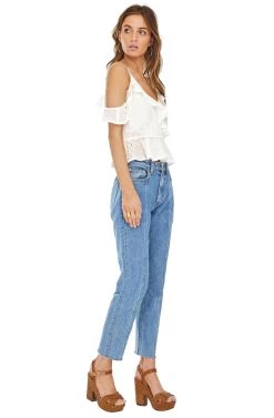 April Top 16 April Top -Chic Outfit Shop ACT13385B IVORY 02 45634bf9 8374 4762 9a5e e1149b6641c2