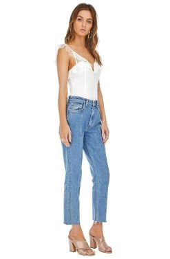 Lily Lace Bodysuit 12 Lily Lace Bodysuit -Chic Outfit Shop ACT13388 WHITE 02