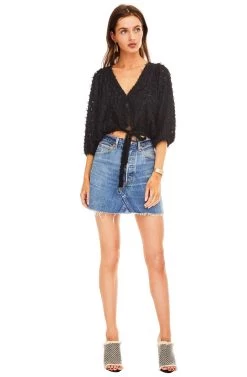 Cecily Top -Chic Outfit Shop ACT13732 BLACK 01