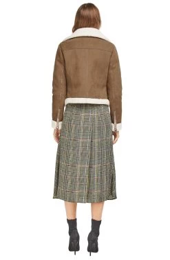 Quincy Moto Jacket 9 Quincy Moto Jacket -Chic Outfit Shop ACT13736 CARAMEL IVORY 03