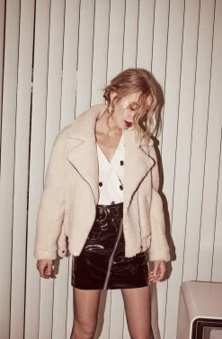 Brooklyn Jacket -Chic Outfit Shop ACT13878 IVORY 04