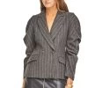 Arden Blazer 2 Arden Blazer -Chic Outfit Shop ACT15001 CHARCOAL BROWN STRIPE 00