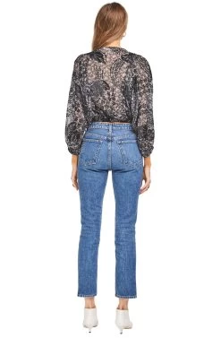 Shawna Top 9 Shawna Top -Chic Outfit Shop ACT15037 BLACK LILAC FLORAL 03