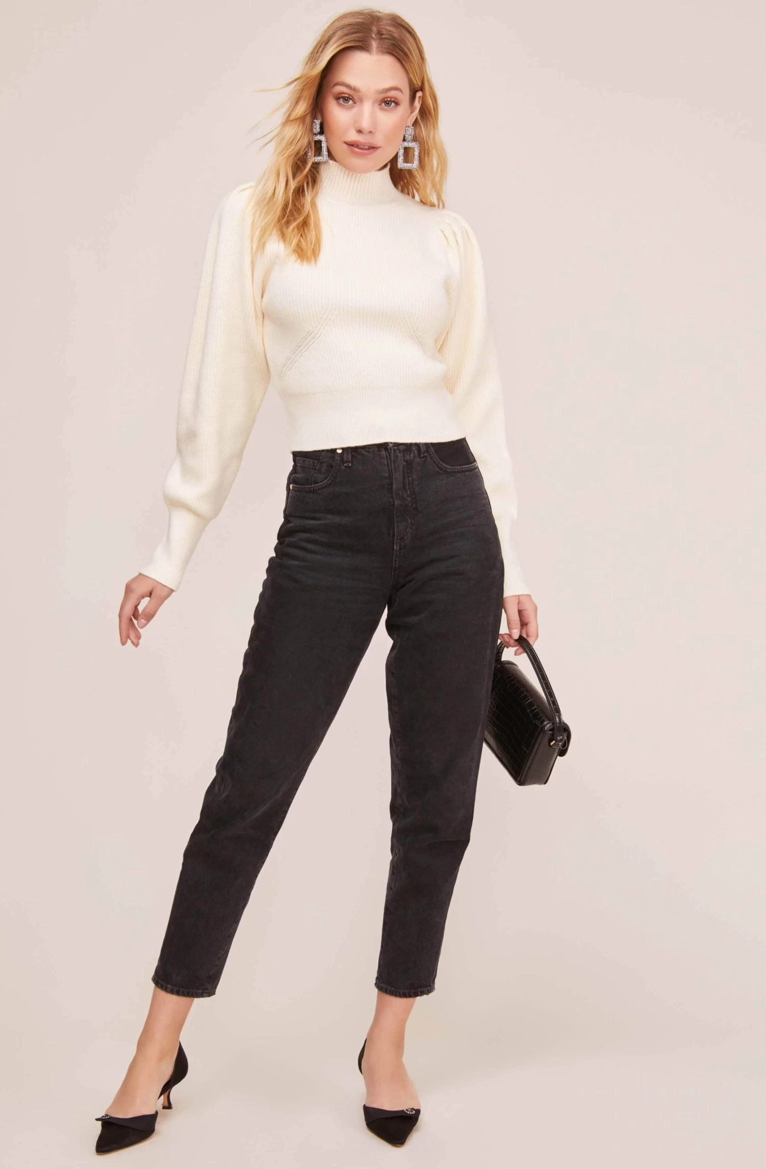 Lana Mock Neck Sweater 4 Lana Mock Neck Sweater - Image 2