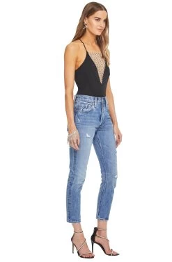 Boom Boom Bodysuit -Chic Outfit Shop ACT15146 BLACK 02