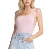 Camden Striped Tank Bodysuit 1 Camden Striped Tank Bodysuit -Chic Outfit Shop ACT15264 PINK PARFAIT STRIPE 5